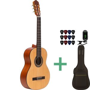 Santana Classical 17+ SA 7/8 klassisk gitar pakkeløsning