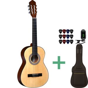 Santana Classical 17 SA barnegitar pakkeløsning