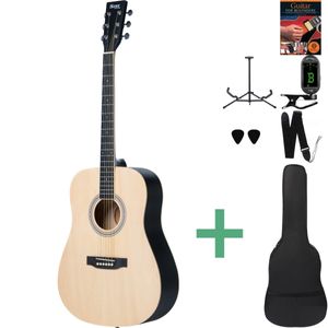 Sant Guitars AC-84L SNA venstrehendt pakkeløsning