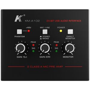 K KM-A102 audio interface