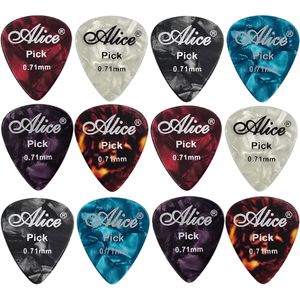 Alice AP12AC 0.71 mm plektre (12 stk)