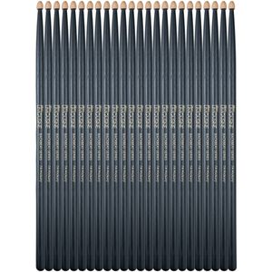 Drum Limousine Backbeat 7A Black trumstockar 12-pack