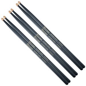 Drum Limousine Backbeat 7A Black trumstockar 3-pack