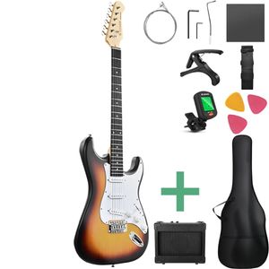 Donner DST-80 el-gitar pakke sunburst