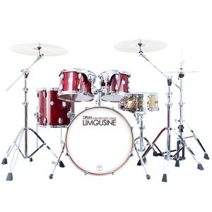 Drum Limousine Custom Shop 20 RD trommesett red sparkle