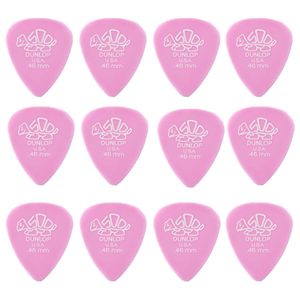 Dunlop Delrin 500 0,46 mm plektre (12 stk.)