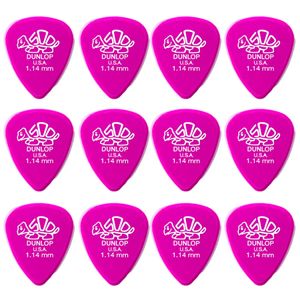 Dunlop Delrin 500 1,14 mm plektre (12 stk.)