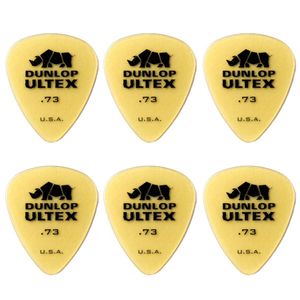 Dunlop Ultex Standard 0,73 mm plektre (6 stk.)