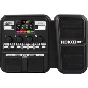 Kokko KMF-1 gitar multieffektpedalbrett