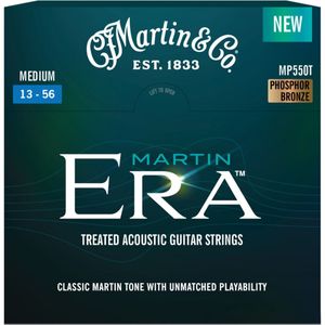 Martin Martin Era Medium stålstrengs-gitarstrenger, 013-056