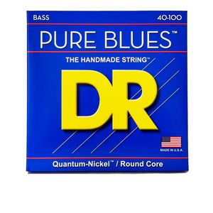 DR Strings PB-40 Pure blues bass-strenger, 040-100