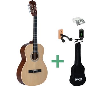 Sant Guitars CJ-36 SNA barnegitar pakkeløsning