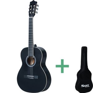 Sant Guitars CJ-36L SBK barne-gitar, venstrehendt sort