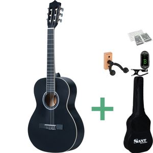 Sant Guitars CJ-36L SBK venstrehendt pakkeløsning