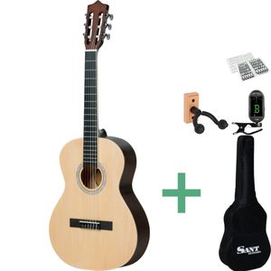 Sant Guitars CJ-36L SNA venstrehendt pakkeløsning