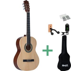 Sant Guitars CL-50 SNA klassisk gitar pakkeløsning
