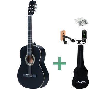 Sant Guitars CL-50L SBK venstrehendt pakkeløsning