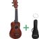 Santana U01 SBR ukulele brun