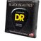 DR Strings BKB5-45 Black Beauties black 5-strengs bass-strenger, 045-125