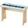 Donner KIDO V-20 barns el-piano light blue