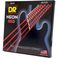 DR Strings NRB-45 Hi-Def neon red bassträngar, 045-105