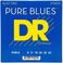 DR Strings PHR9 3PK Pure Blues el-gitarstrenger, 009-042 (3 sett)