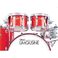 Drum Limousine Superior 20 RS trommesett red sparkle