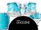 Drum Limousine Explorer 22 TS trommesett turquoise sparkle