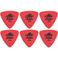 Dunlop Tortex Triangle 0,50 mm plektre (6 stk.)