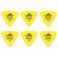 Dunlop Tortex Triangle 0,73 mm plektre (6 stk.)