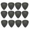 Dunlop Nylon Max Grip Standard 1,14 mm plektre (12 stk.)