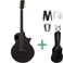 Enya X4 Pro stålstrengsgitar sort