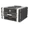 Noname ABS-6U rackkasse 19", 6 units, 43 cm dyb