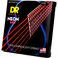 DR Strings NRA11 Neon Red stålstrengs-gitarstrenger, 011-050