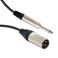 HiEnd with Neutrik XLR(han)-til-jack-kabel 10 meter