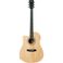 Sant Guitars AC-86EQL SNA venstrehendt-stålstrengsgitar satin nature