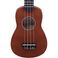 Santana U01 SBR ukulele brun