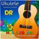 DR Strings UMCSC Mulitcolor sopran/konsert ukulele-strenger
