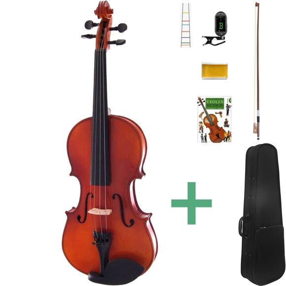 Arvada 4/4 venstrehendt fiolin, komplett pakke