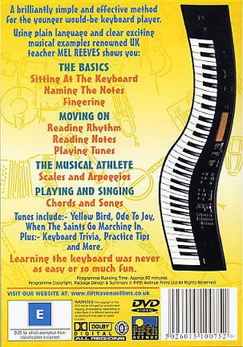 Kids Can Play keyboard DVD