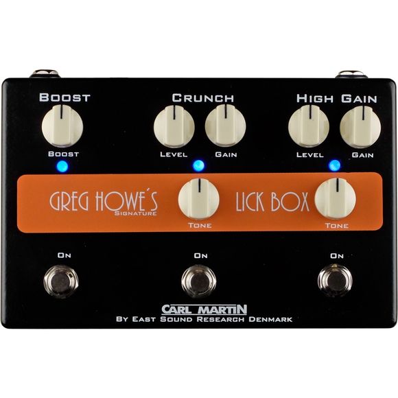 Carl Martin Greg Howe's Lick Box gitar-effekt-pedal
