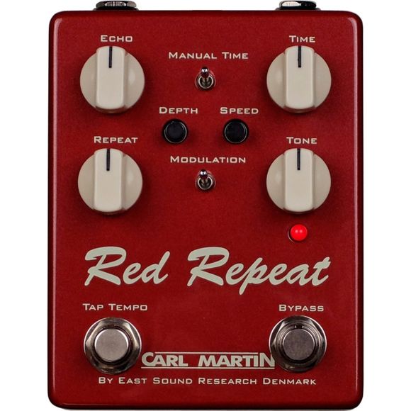 Carl Martin Red Repeat gitar-effekt-pedal