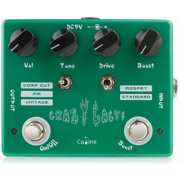 Caline CP-20 Crazy Cacti Overdrive gitar-effekt-pedal