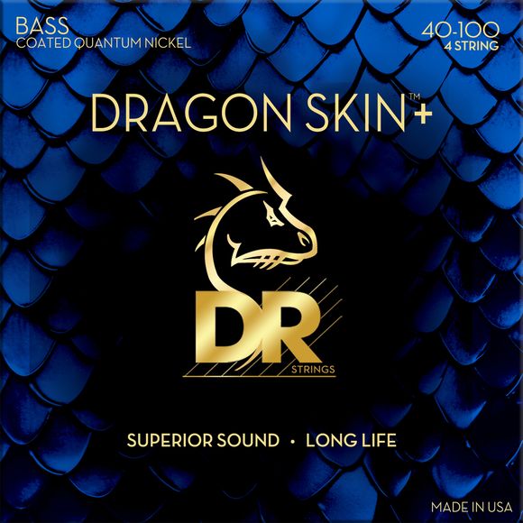 DR Strings DBQ-40 Dragon skin+ bass-strenger, 0040-100