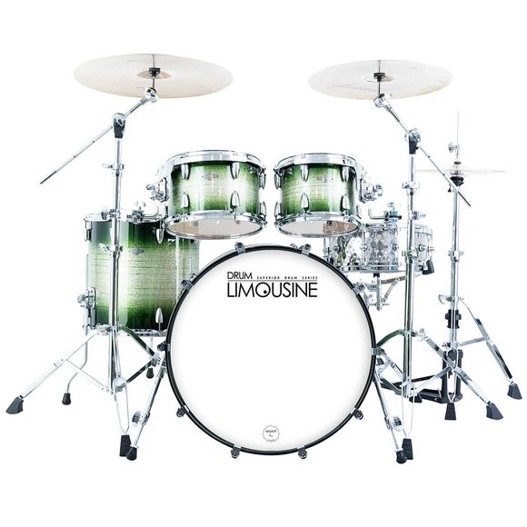 Drum Limousine Superior 22 GS trommesett green fade