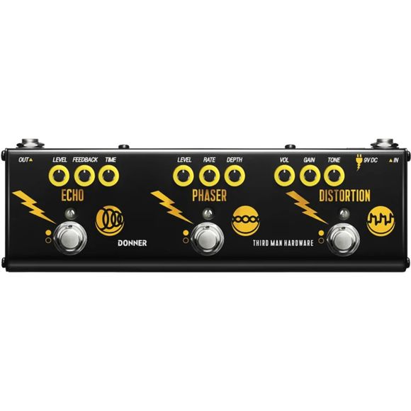 Donner Triple Threat gitar-multieffekt-pedalboard