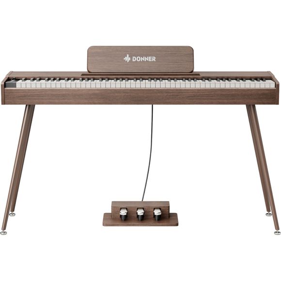 Donner DHP-200 Pro el-piano valnöt