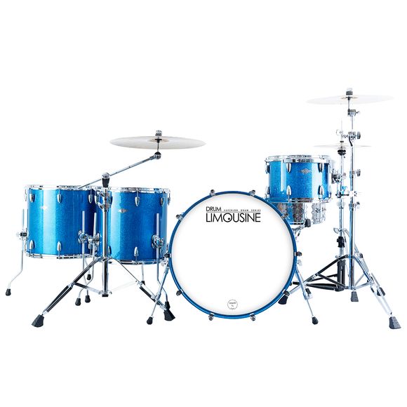 Drum Limousine Superior 24 BS trommesett blue sparkle