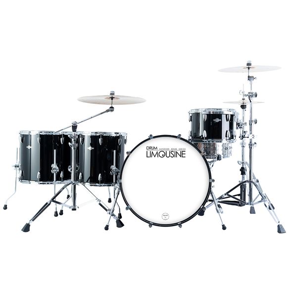 Drum Limousine Superior 24 BK trommesett piano black
