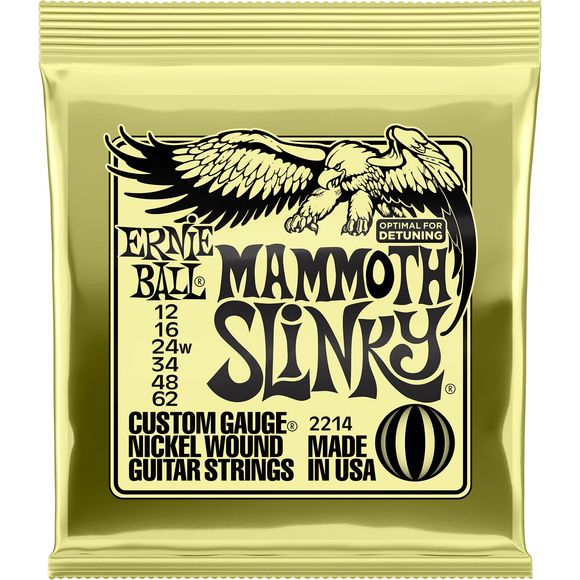Ernie Ball 2214 Mammoth el-gitar-strenger, 012-062